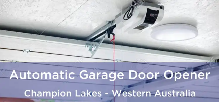 Automatic Garage Door Opener Champion Lakes - Western Australia