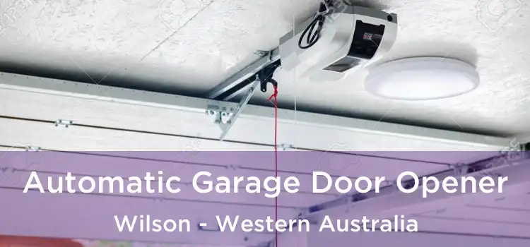 Automatic Garage Door Opener Wilson - Western Australia