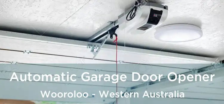 Automatic Garage Door Opener Wooroloo - Western Australia