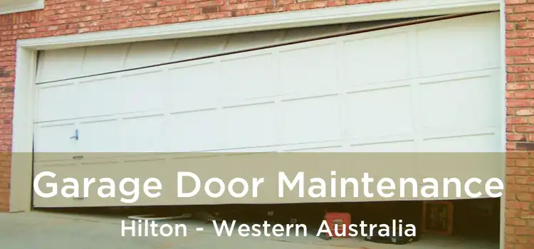 Garage Door Maintenance Hilton - Western Australia