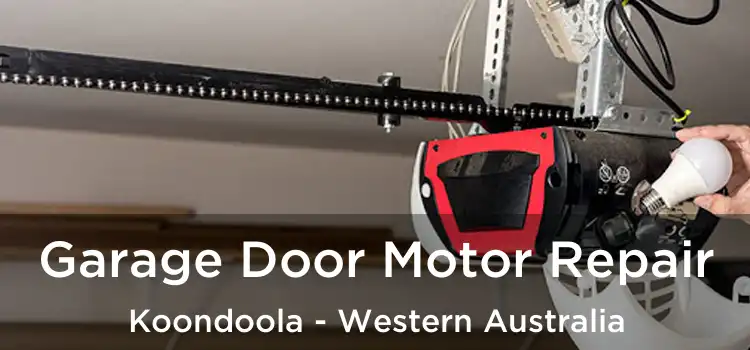 Garage Door Motor Repair Koondoola - Western Australia