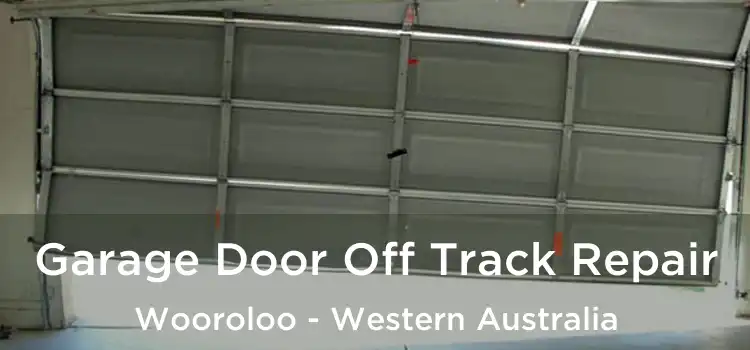 Garage Door Off Track Repair Wooroloo - Western Australia