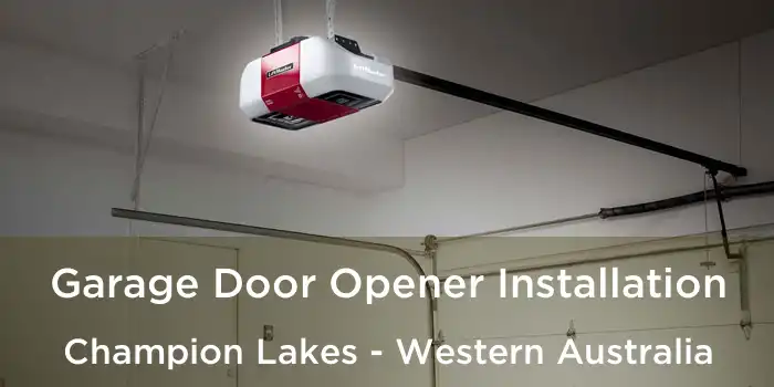 Garage Door Opener Installation Champion Lakes - Western Australia