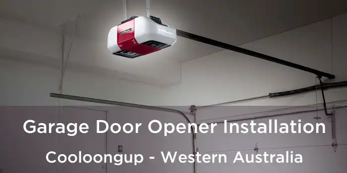 Garage Door Opener Installation Cooloongup - Western Australia
