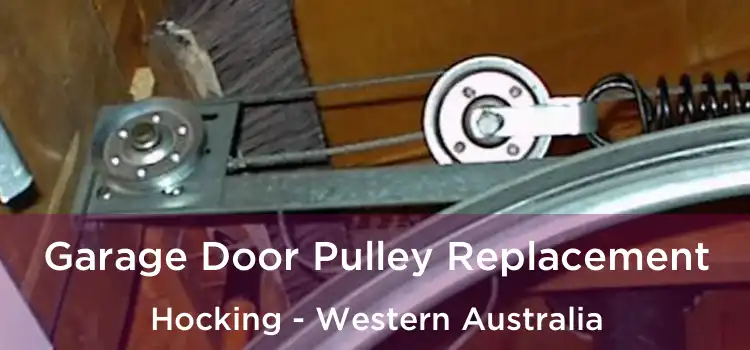 Garage Door Pulley Replacement Hocking - Western Australia
