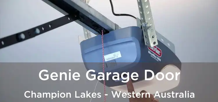 Genie Garage Door Champion Lakes - Western Australia