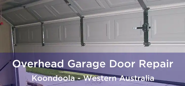 Overhead Garage Door Repair Koondoola - Western Australia