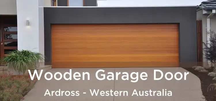 Wooden Garage Door Ardross - Western Australia