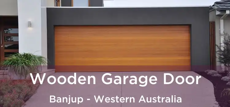 Wooden Garage Door Banjup - Western Australia