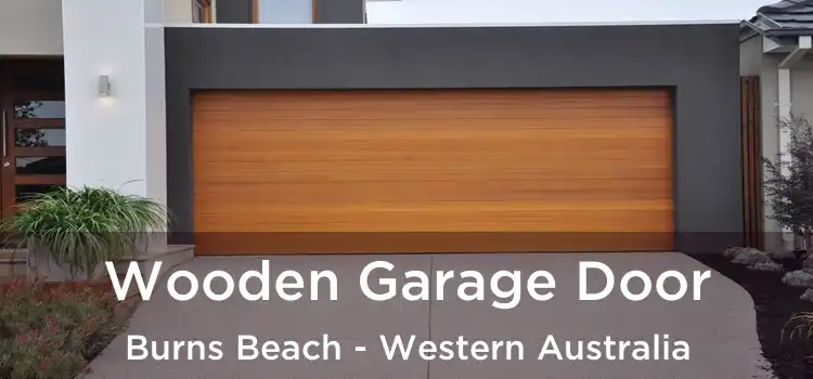 Wooden Garage Door Burns Beach - Western Australia