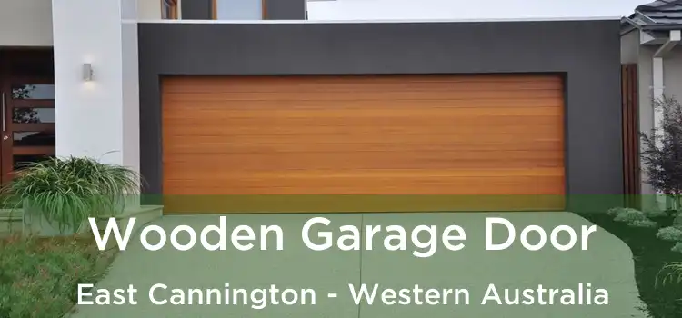 Wooden Garage Door East Cannington - Western Australia