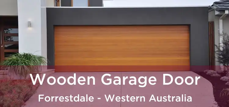 Wooden Garage Door Forrestdale - Western Australia