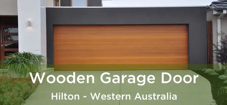 Wooden Garage Door Hilton - Western Australia