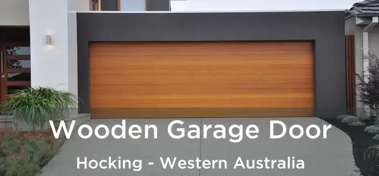 Wooden Garage Door Hocking - Western Australia