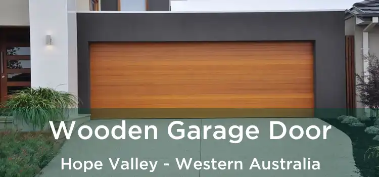 Wooden Garage Door Hope Valley - Western Australia
