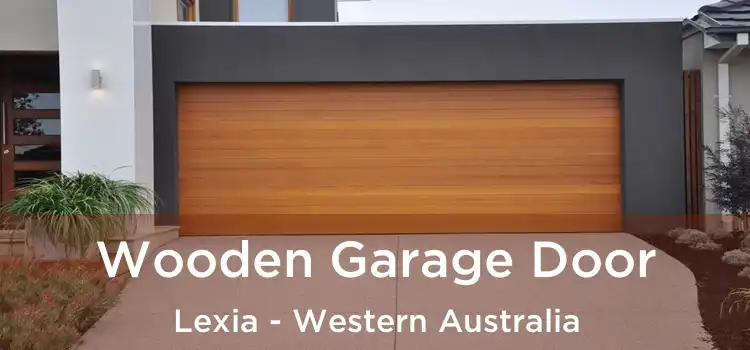 Wooden Garage Door Lexia - Western Australia