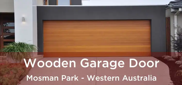 Wooden Garage Door Mosman Park - Western Australia
