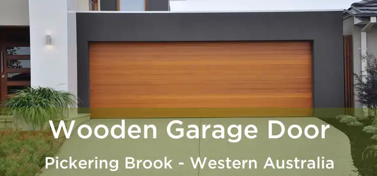 Wooden Garage Door Pickering Brook - Western Australia