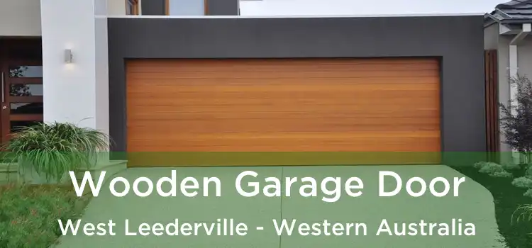 Wooden Garage Door West Leederville - Western Australia