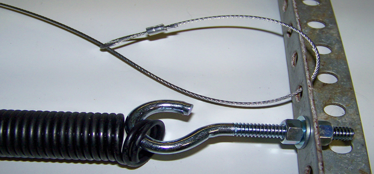 garage door cable installation in Millendon